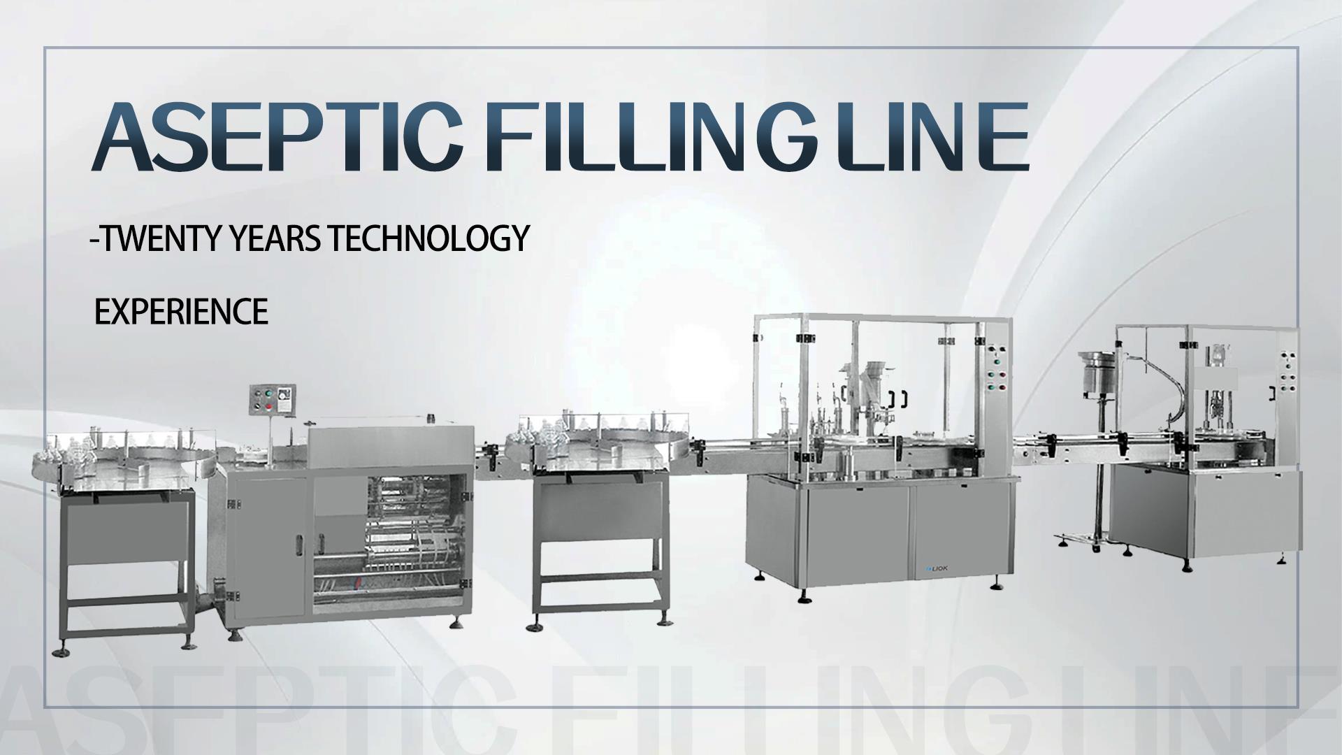 High dose filling production line