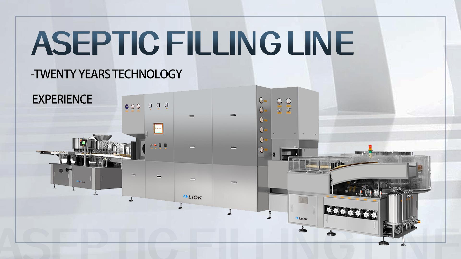 High speed oral liquid filling production line